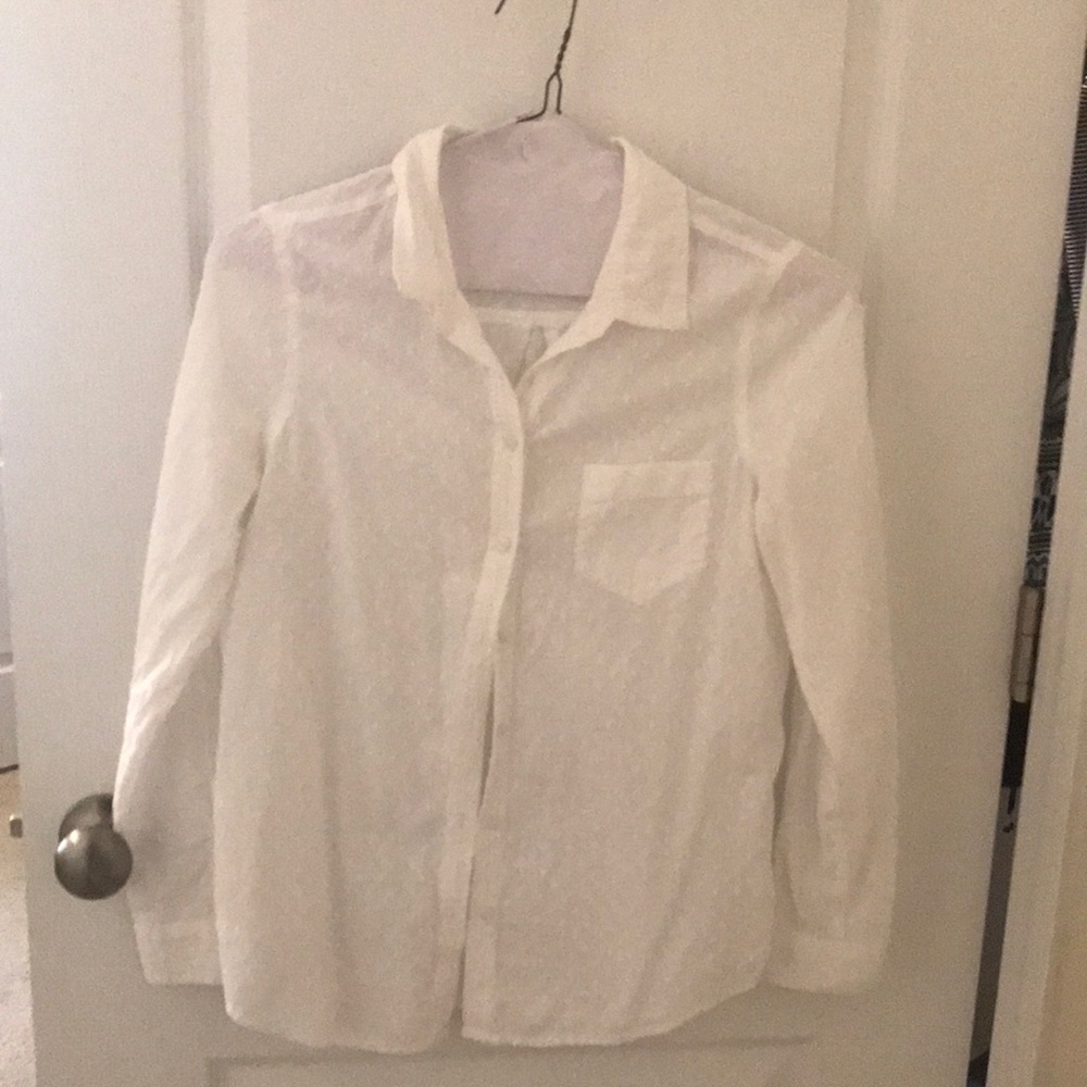 Old Navy White Blouse